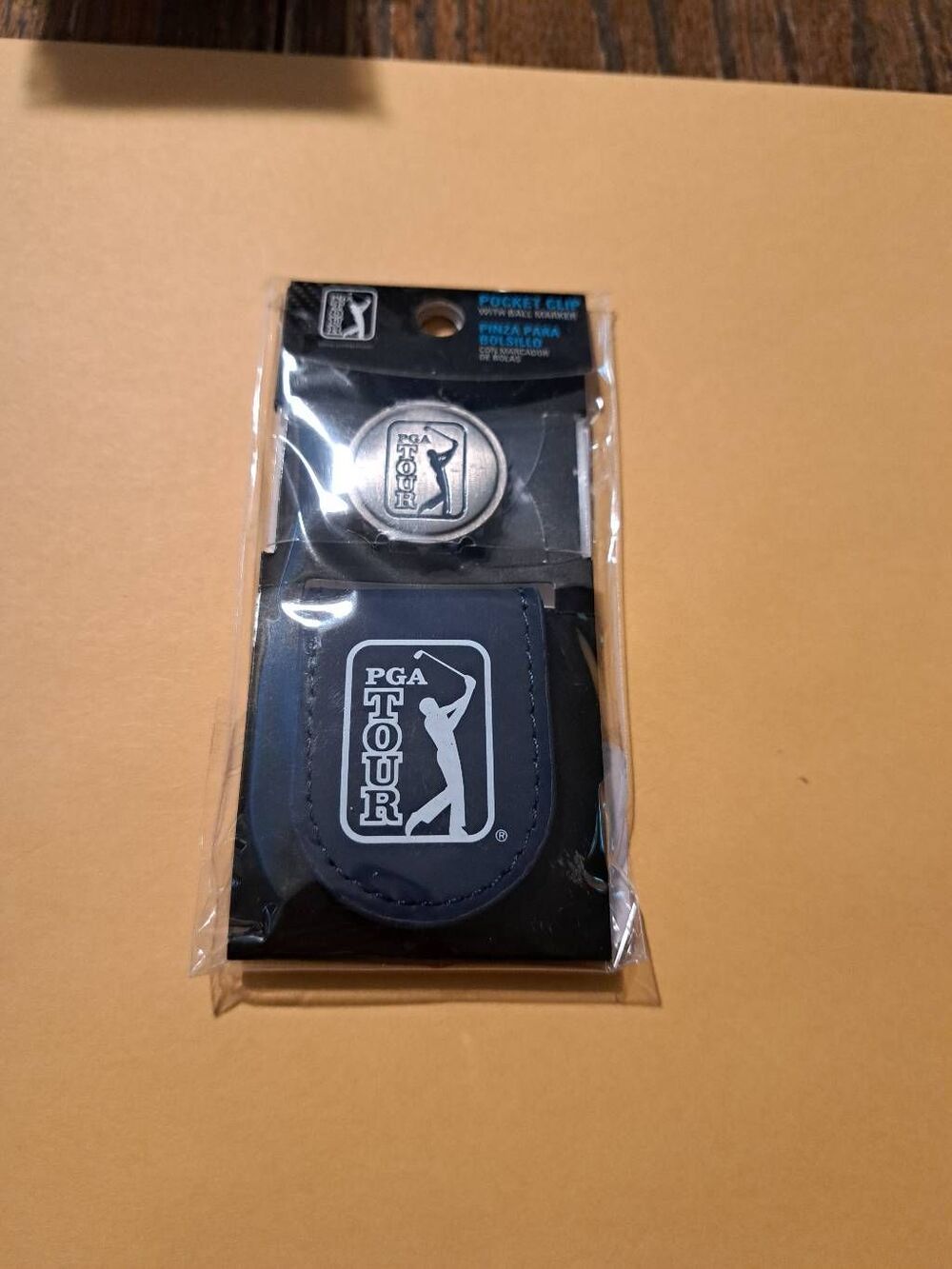 New PGA Tour Blue Pocket Clip with Ball Marker NWT Official Golf Accessory